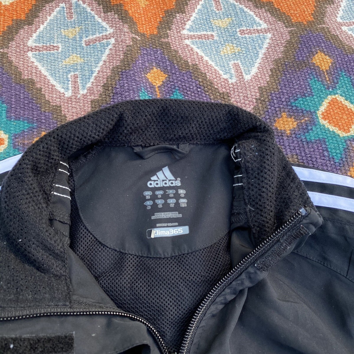 Vintage Adidas Clima-365 Women's Windbreaker Full Zip Jacket Vintage Adidas Clima-365 Women's Windbreaker Full Zip Jacket