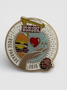 In-N-Out Burger Rose Parade Pin 2018