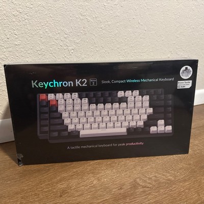 Keychron K2 V2 Compact Wireless Mechanical Keyboard   NEW