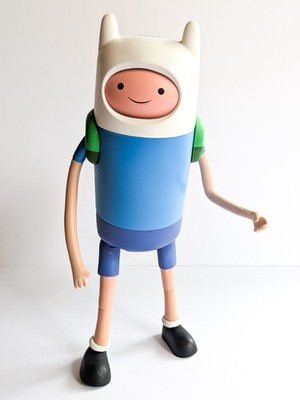 Adventure Time Deluxe Finn the Human 10'' Face Changing Action Figure Toy 2013