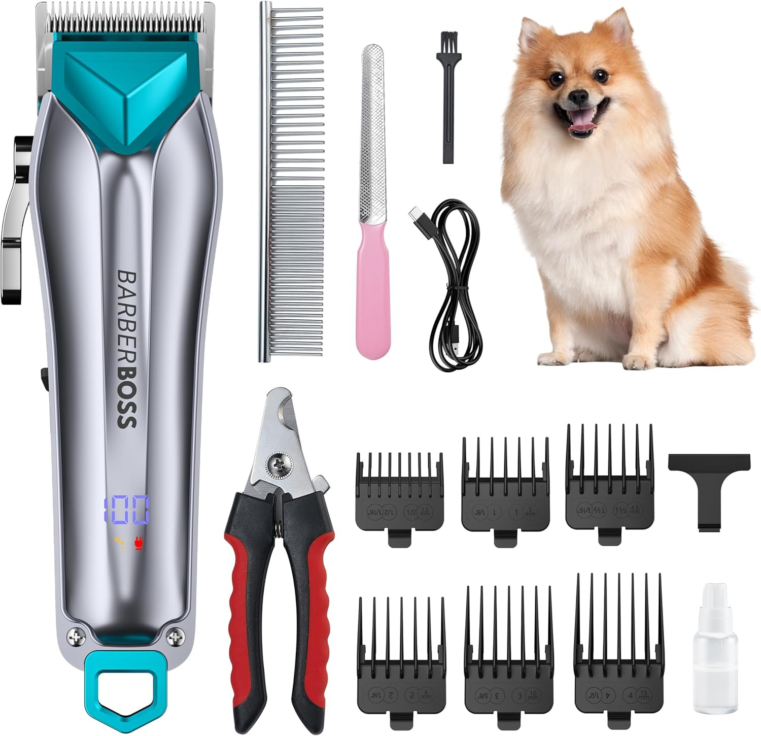Kit Toelettatura Cani Professionale: Offerta Limitata Tosatrice