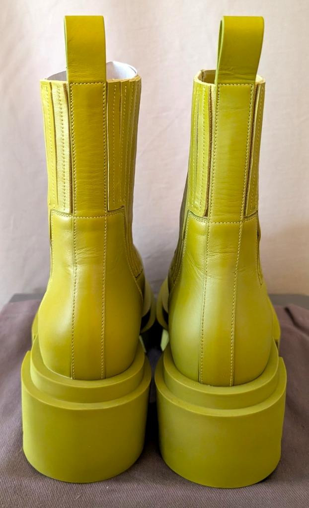 昭王　rick owens Beatle Bogun RICK OWENS Beatle Bogun leather Chelsea boots | NET-A-PORTER