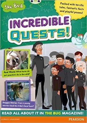 Bug Club Pro Guided Year 5 Incredible Quests - Paperback - B888z