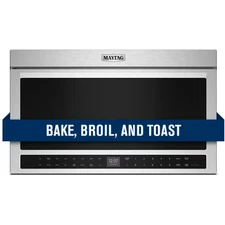 Maytag MMMF8030PZ 1.1 cu. ft. Over-the-Range Smart Microwave Oven with 950 Watts