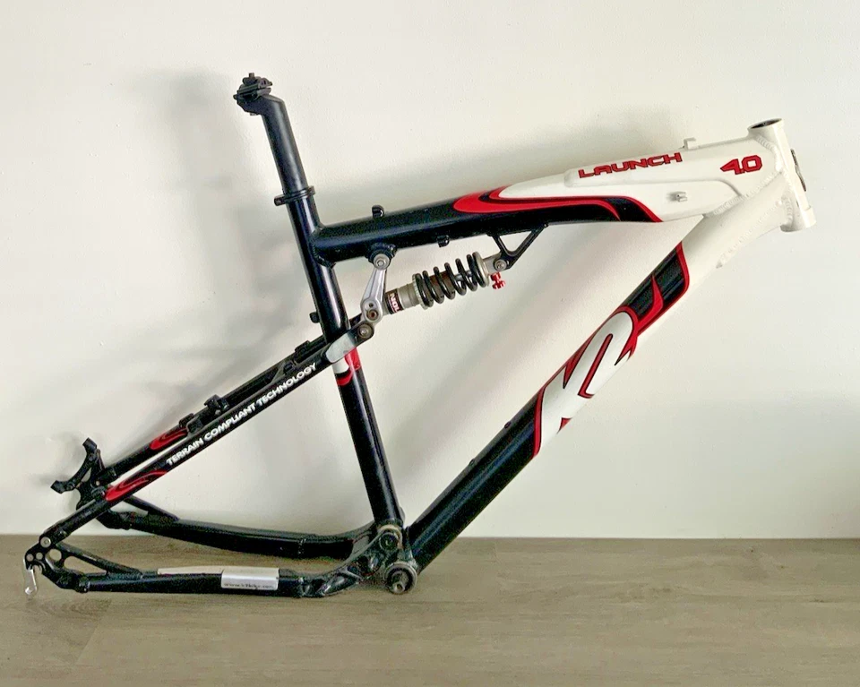 K2 LAUNCH 4. MT BIKE FRAME 19 INCH FULL SUSPENSION 1 1/8 HEAD TUBE 26'ER POST BB - Image 2 of 4