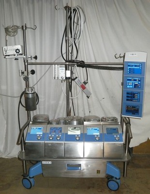 Stockert Sorin S5 Heart-Lung Perfusion Machine w/ 5 Roller Pumps