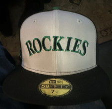 New Era 59FIFTY Colorado Rockies MLB All-Star Game Cap Black/White 7 1/4