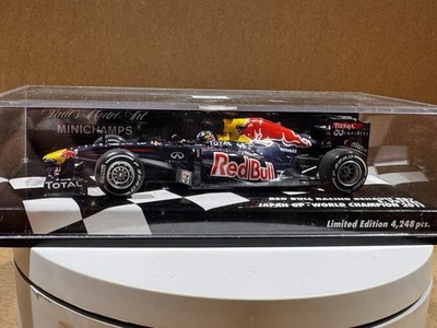MINICHAMPS 1/43 レッドブルRB8 S. VETTEL F1 model Minichamps 1/43 Red Bull Racing Renault RB8 2012 S