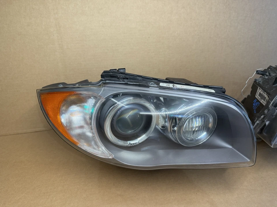 *LEER* PAR L&R OEM 2008-2011 BMW E88 135i 128i faros de xenón AFS adaptables Foto 2 de 4