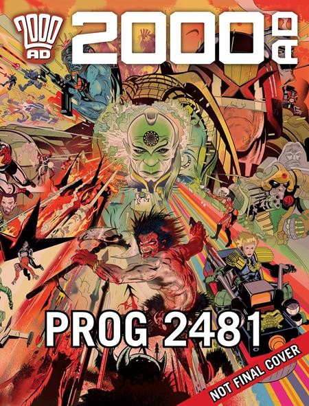 2000 AD Prog #2481 Rebellion Preorder Ships 5/20