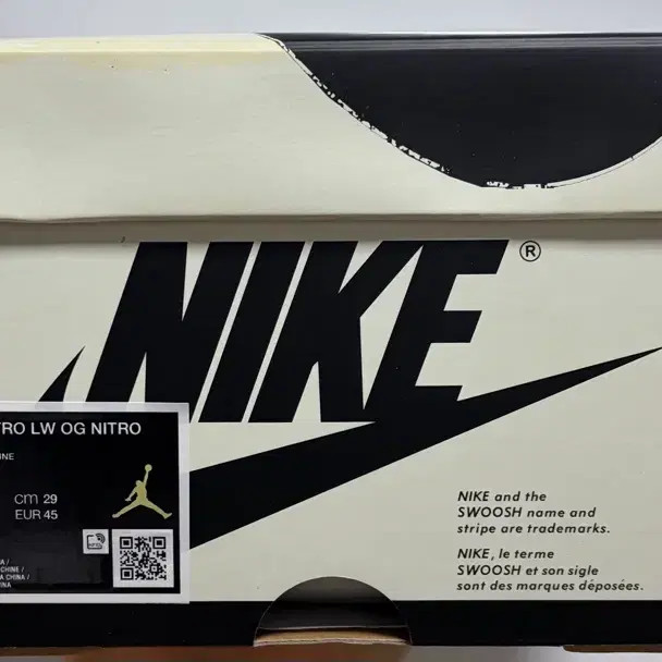 Nike Jordan 1 x Nigel Sylvester Retro Low OG 290 Size