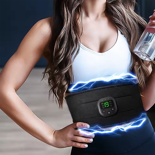 EMS Abdominal Muscle Core Toning Trainer ABS Electric Stimulator Fitness Belt US - Picture 12 of 24