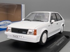 Modellautos 1:18 MCG Modelcar Group Opel Kadett D GTE White mit OVP (GB26-0006)