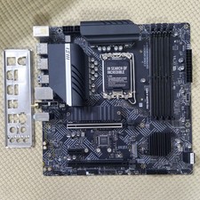 MSI PRO B660M-A WIFI : LGA1700 B660 mATX DDR5  IO-Shield, Verified Working