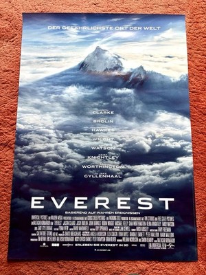 Everest Kinoplakat Poster A1, Jason Clark, Emily Watson, Gyllenhaal, Worthington