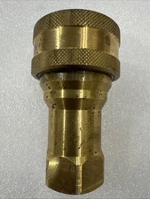 Summit BB34F-12N, 3/4″ NPT ISO 7241-B Brass Quick Connect Female Coupler. Used.