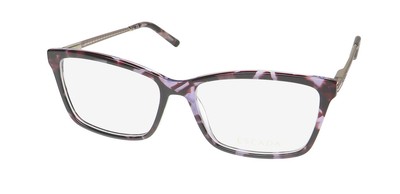 NEW ESCADA VESC85 EYEGLASSES 55-15-135 0WTA PURPLE FULL-RIM WOMENS PLASTIC