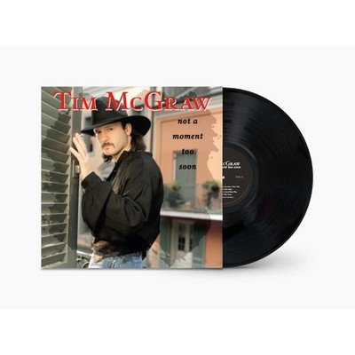 Tim McGraw Not a Moment Too Soon (Vinyl) 12'' Album
