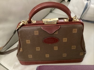TEXIER Leather Doctors Bag Made In France Very Clean Good Condition