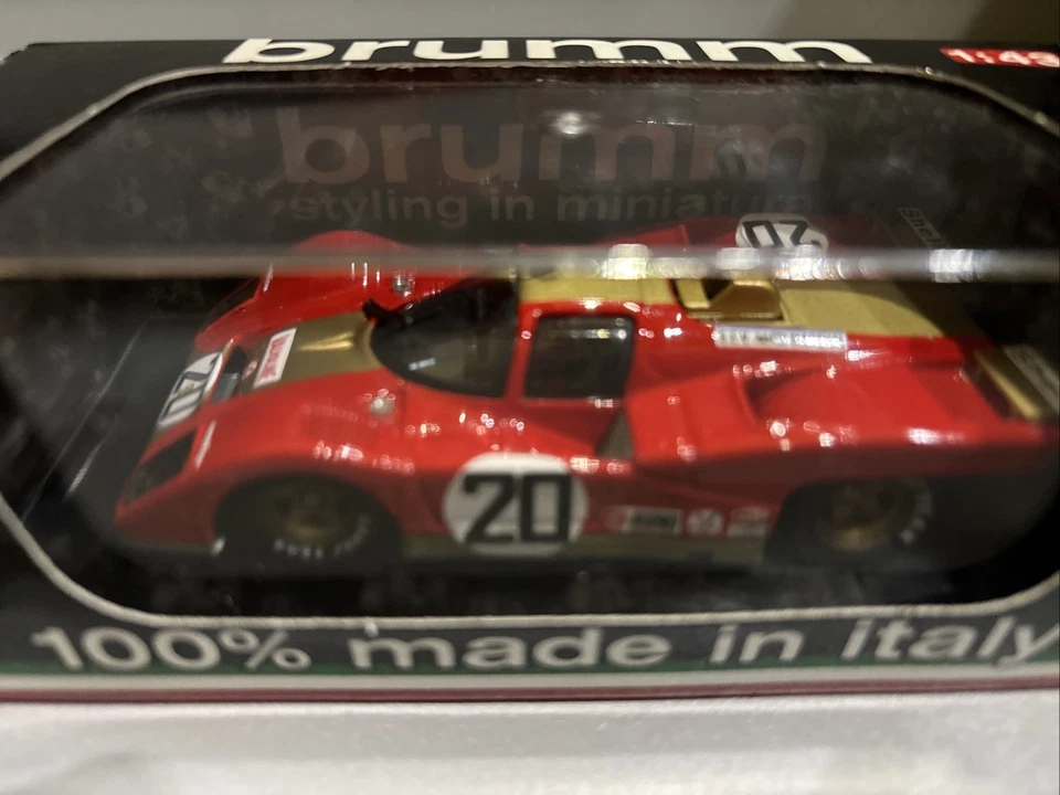 Brumm R548 Ferrari 512M ‘Young American Racing Team’ 12h Sebring 1971 - Immagine 2 di 3