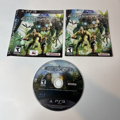 Enslaved: Odyssey to the West (Sony PlayStation 3, 2010) Disc Manual Cover TESTE
