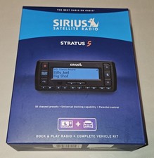 Sirius SV5TK1 Stratus 5 Satellite Radio New Sealed 2008 Box Dock  Play System