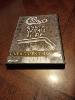 Chicago with Earth Wind & Fire Live At the Greek Theatre 2-Disc DVD 2005 Concert