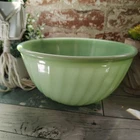 🔥Fire-King 9" Jade-ite Nesting Bowl #12 REPRO