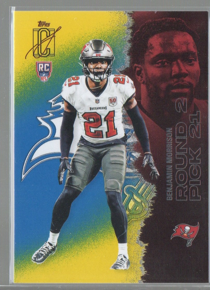 2025 Topps Signature Class #148 Benjamin Morrison Blue & Yellow