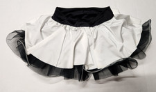 Weissman Size LC Dance Black and White Tutu Skirt 13048