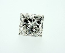 1.35 CT Cert. GIA Princess Cut Natural Mined Diamond Loose J color VVS2 clarity 3230.81 per carat