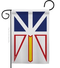 Newfoundland Garden Flag 13 X 18.5 Double-Sided Made in USA