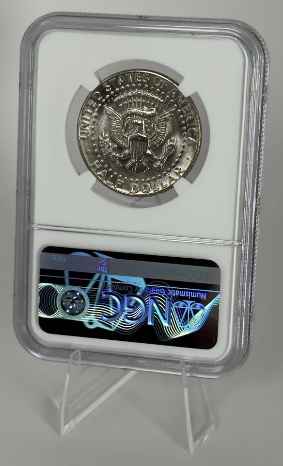 1980-D Kennedy Half Dollar NGC MS66 JFK DDO Brilliant Uncirculated RPM - Image 3 of 4