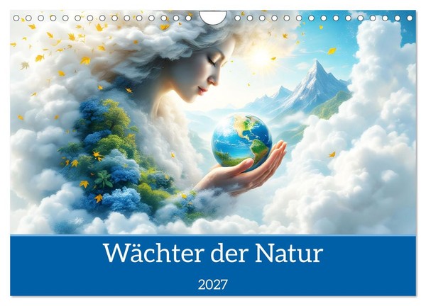 "Calendar 2027 · US Version · Guardian Of Nature (Wall Calendar 2027 12\" × 8\" Lan"-image