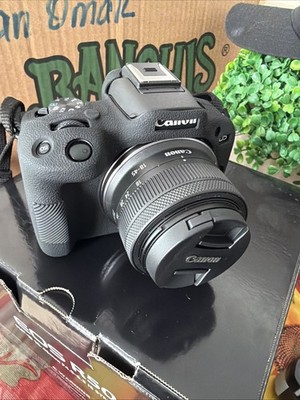 Canon EOS R50 4K Video Mirrorless Camera with RF-S 18-45mm f/4.5-6.3 IS STM Lens