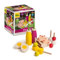 "Erzi PuppenküChe-Sortiment \"Picknick\" Aus Holz ZubehöR Kaufladen KinderküChe"