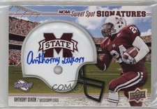 2010 Upper Deck NCAA Sweet Spot Rookie Signatures /400 Anthony Dixon Auto 3c7