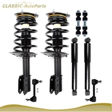 Front Rear Struts Shocks Assembly Sway Bars Kit For 2001-2004 Pontiac Aztec AWD