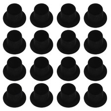 40 Pcs Snowman Top Hat for Crafts Mini Decorative Hats Accessories
