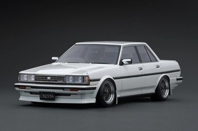ignition model IG3829 1:18 CRESTA Super Lucent TWINCAM24 GX71 Weiß Modellauto