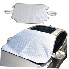 Car Windshield Snow Cover for Ice  Snow Protection,4-Layer Front Windshield