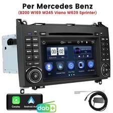 Wince F&uuml;r Mercedes Benz B A Klasse W245 W169 Sprinter W906 Carplay Autoradio SWC