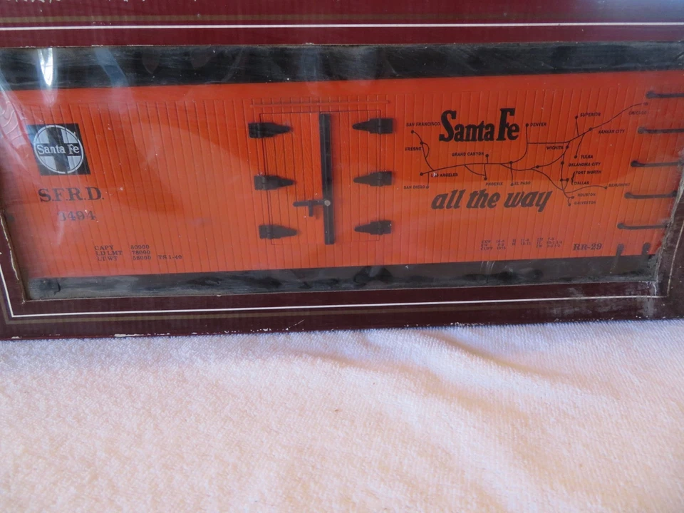 Bachmann Big Haulers - "G" Reefer (Santa Fe) #93202 New in Box - READ - Image 3 of 4