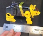 Power Rangers YELLOW BEAR 1994 Vintage NINJAZORD Figure - Original Decal Sticker