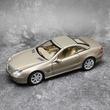 NOREV 1:18 Mercedes-Benz SL500 R230 2003 Convertible Removable Alloy Car Model