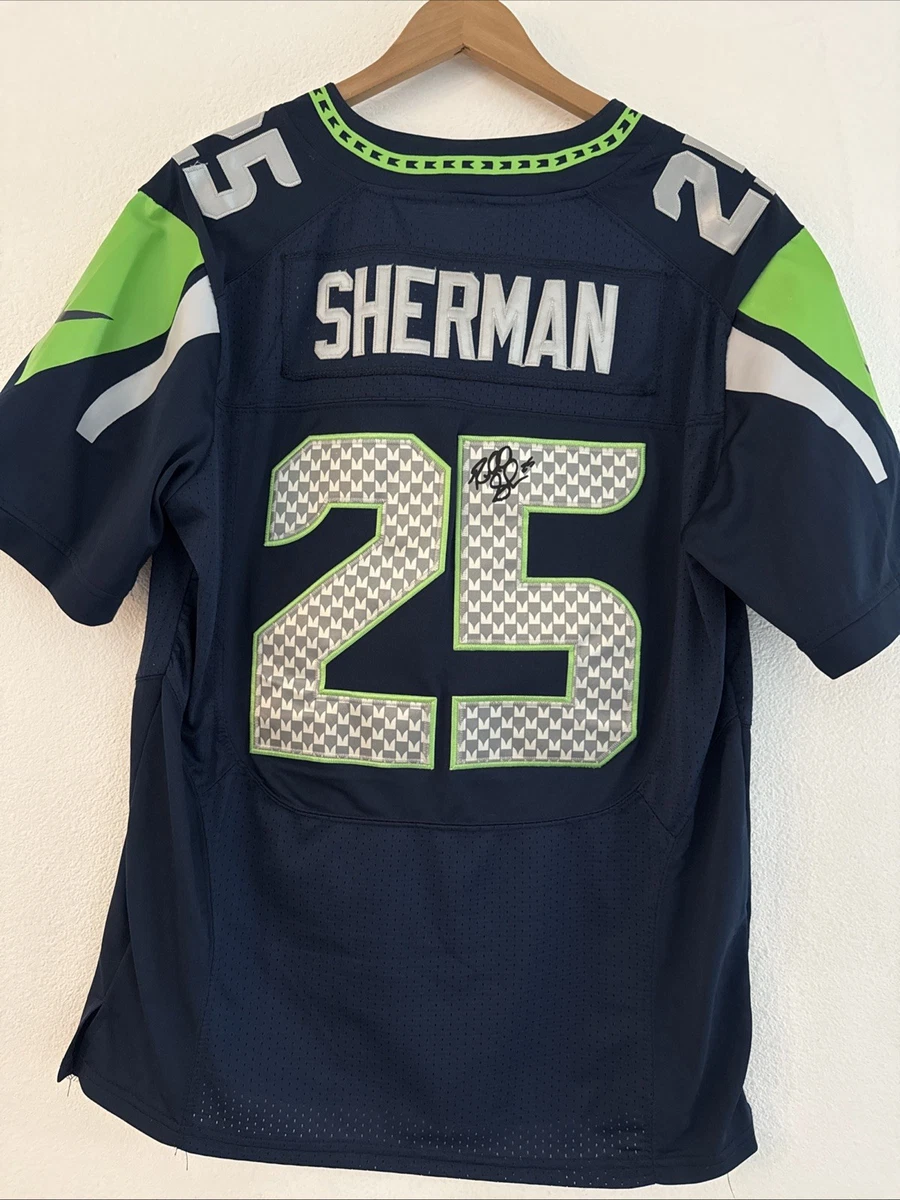 Richard Sherman Seattle Seahawks NFL Original Autographed Jerseys