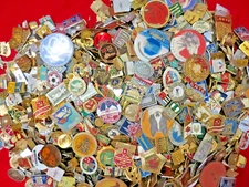 SOVIET RUSSIA PROPAGANDA COMMUNISM USSR SET OF BADGES PIN ENAMEL 50Pcs