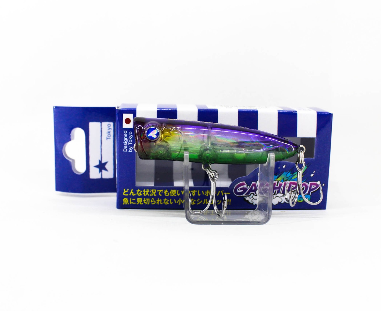 Sale Blue Blue Gachipop 60 Popper 7 grams Floating Lure 17 (1354)
