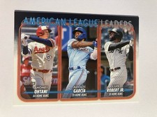 Shohei Ohtani Adolis Garcia Luis Robert Jr. 2024 Topps HR League Leaders #179