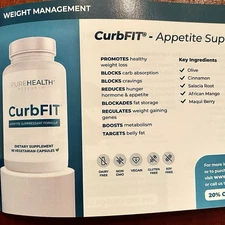 Curbfit Appetite Suppressant 